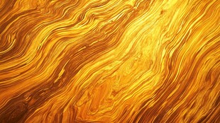 金色抽象流体纹理背景