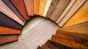 多种颜色木板木材