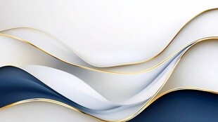 简洁大气拼色曲线纹理