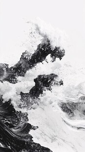 古风海浪浪花