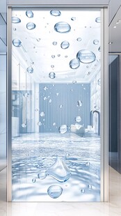 淋浴房概念海报