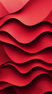 立体感红色背景