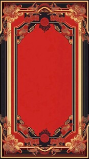 高端红色复古背景