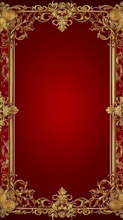 红金色欧式背景