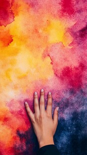 创意酷炫特效晕染印刷