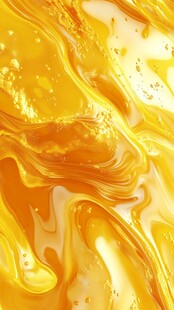 金色液化背景