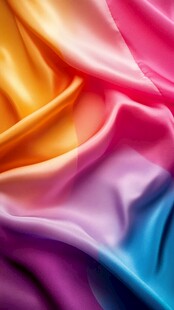 炫彩丝绸背景