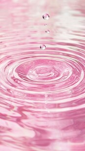 玫红色水滴背景