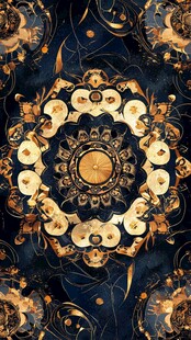 大气奢华富贵底纹壁纸