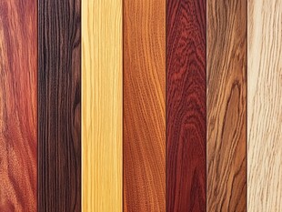 多种颜色木板木材