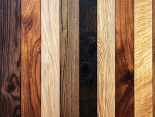 多种颜色木板木材