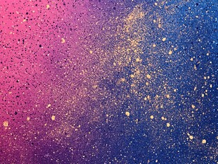 蓝紫色斑点肌理