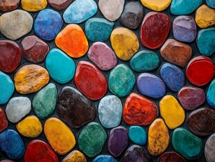 多彩艺术石头背景