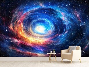 宇宙银河系背景墙