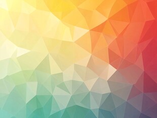 炫彩多边形底纹