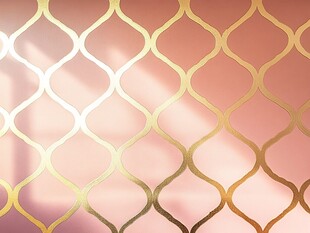 玫红色材质金瓷片壁纸