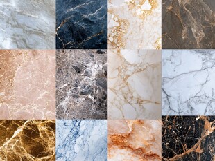 高清蓝色大理石纹理