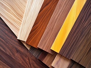 多种颜色木板木材