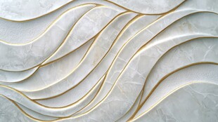 金色线条浮雕背景