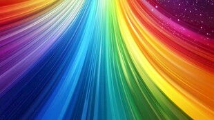 炫彩渐变幕布背景