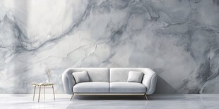 蓝色大理石背景墙