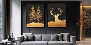 售楼部北欧装饰画