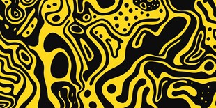 金色抽象流体纹理背景