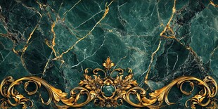 绿色大理石装饰