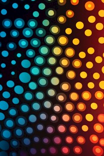 绚丽点点重叠背景