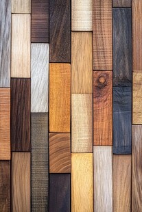 多种颜色木板木材