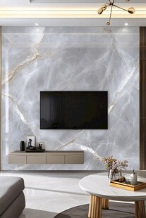 现代北欧大理石背景墙