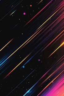 七彩绚丽渐变条纹