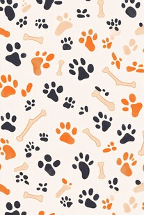 宠物脚印狗爪猫爪