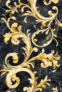 花金属底纹金色