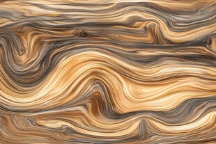 金色抽象流体纹理背景