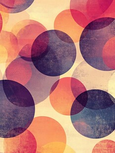 圆圈圆饼墙纸