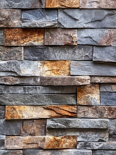 石砖立体墙创意墙面