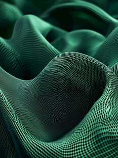 绿色炫酷3d背景