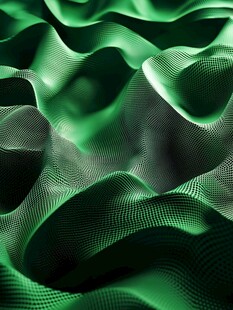绿色炫酷3d背景