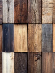 多种颜色木板木材