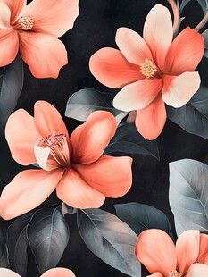 3d立体花壁纸