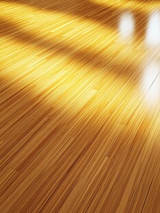 木地板房间地插图