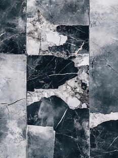 蓝色拼接大理石贴图