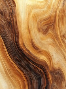 抽象波纹褐色大理石