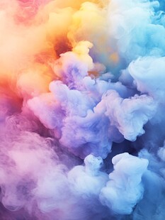 色彩颜色底纹万里无云