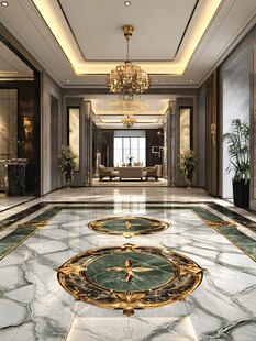 轻奢高档大理石拼花
