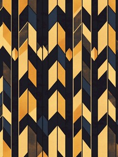 立体几何黑金背景