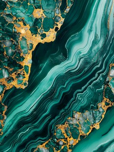 高清绿蓝大理石纹石材