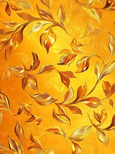 精美金色质感图案