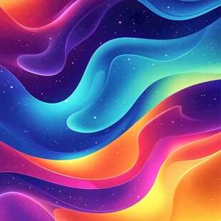 绚丽多彩渐变风